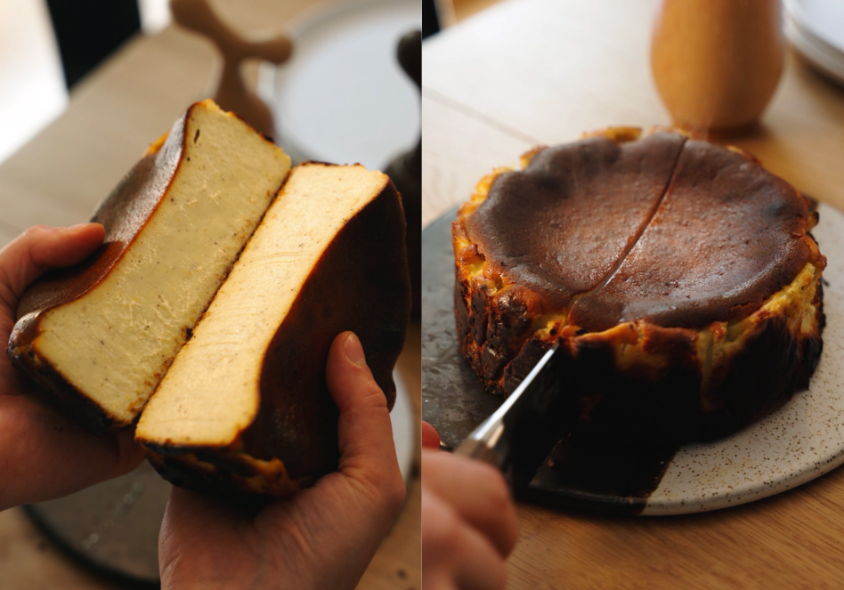 Pepper(Corn) Basque Cheesecake